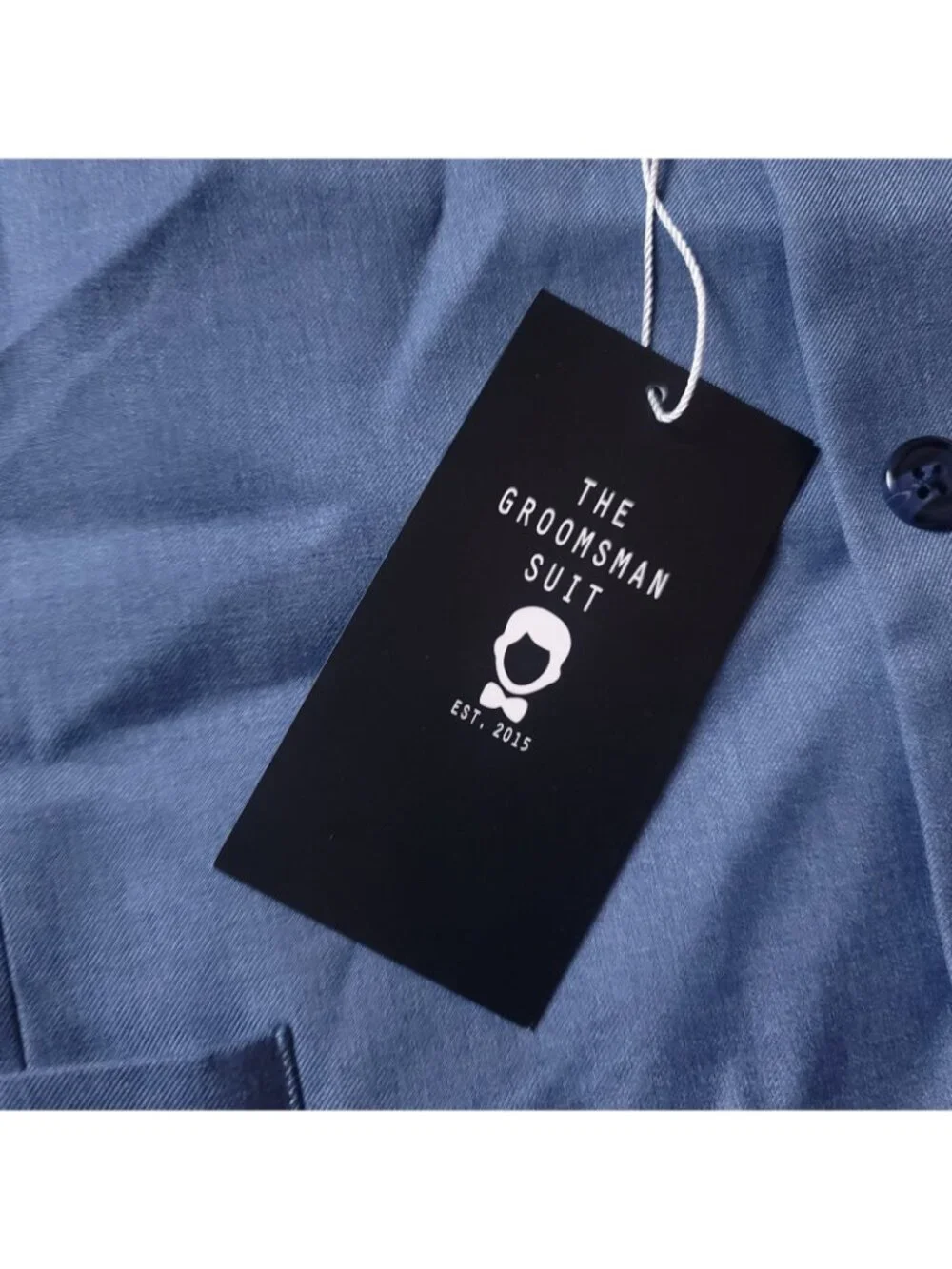 The Groomsman Suit Vest Mens 56 Light Blue Formal Supply Dress Wedding Shop